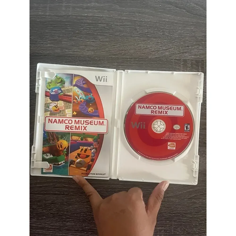 Namco Museum Remix Wii Game Complete w/ Case Nintendo Wii USED